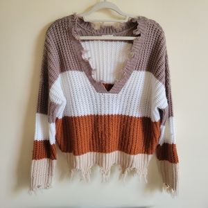 Bohme Distressed Sweater